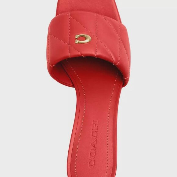 Women’s Holly Block-Heel Leather Square-Toe Sandals - Picture 4 of 6